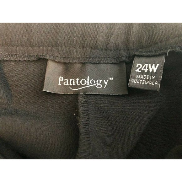 NWT - PANTOLOGY BLACK PANTS SLACKS - SIZE 24W - Picture 5 of 5